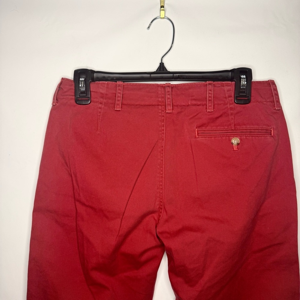 Polo by Ralph Lauren Women’s Red Chino Pants Size 4 - Picture 6 of 7